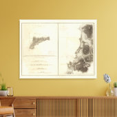 Paaseiland Chili Canvas Afdruk (Insitu (Woonkamer))