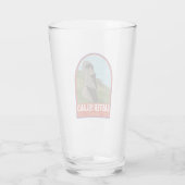 Paaseiland Chili Retro Travel Art  Glas (Achterkant)