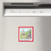 Paaseiland Egg Hunt Fridge Magnet (Insitu (Vaatwasser))