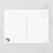 Paaseiland Egg Hunt Greetingcard van Rick London Feestdagenkaart (Achterkant)