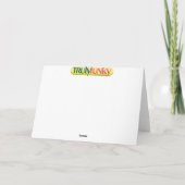 Paaseiland Familie Vakantie Feestdagen Kaart (Achterkant)