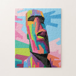 Paaseiland in Engeland Colorful Pop Art Legpuzzel