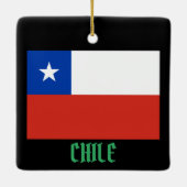 Paaseiland Kerstversiering met foto's Keramisch Ornament (Achterkant)