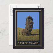 Paaseiland Moai Briefkaart (Voorkant / Achterkant)