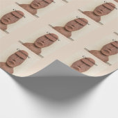 Paaseiland Moai Head Thunder_Cove Cadeaupapier (Hoek)