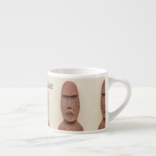 Paaseiland Moai Head Thunder_Cove Espresso Kop (Rechts)