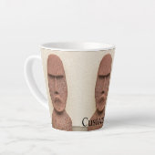 Paaseiland Moai Head Thunder_Cove Latte Mok (Linkerhoek)