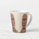 Paaseiland Moai Head Thunder_Cove Latte Mok (Rechterhoek)