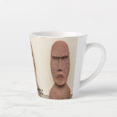 Paaseiland Moai Head Thunder_Cove Latte Mok (Rechts)
