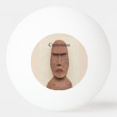 Paaseiland Moai Head Thunder_Cove Pingpongbal (Voorkant)