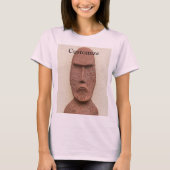 Paaseiland Moai Head Thunder_Cove T-shirt (Voorkant)