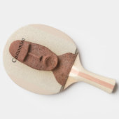 Paaseiland Moai Head Thunder_Cove Tafeltennisbatje (Zijkant)