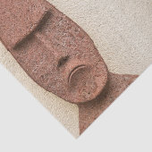 Paaseiland Moai Head Thunder_Cove Tissuepapier (Detail)