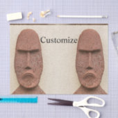Paaseiland Moai Head Thunder_Cove Tissuepapier (Craft)
