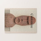 Paaseiland Moai Hoofd Thunder_Cove Legpuzzel (Horizontaal)