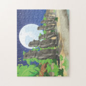 Paaseiland Moai Legpuzzel (Verticaal)