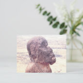 Paaseiland Moai-sculptuur Briefkaart (Staand voorkant)