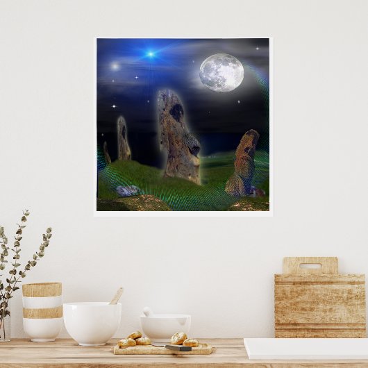 Paaseiland poster (Keuken)