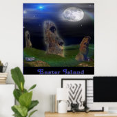 Paaseiland Poster (Thuiskantoor)