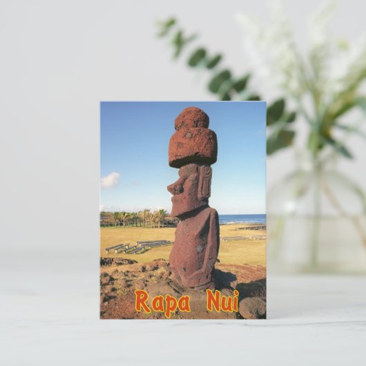 Paaseiland (Rapa Nui) Chili Briefkaart (Staand voorkant)