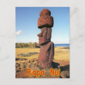 Paaseiland (Rapa Nui) Chili Briefkaart (Voorkant)