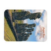 Paaseiland (Rapa Nui) Chili Magneet (Horizontaal)