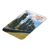 Paaseiland (Rapa Nui) Chili Magneet (Linkerzijde)