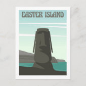 Paaseiland Reis Souvenir Briefkaart (Voorkant)