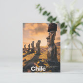 Paaseiland - Retro Reizen Briefkaart (Staand voorkant)