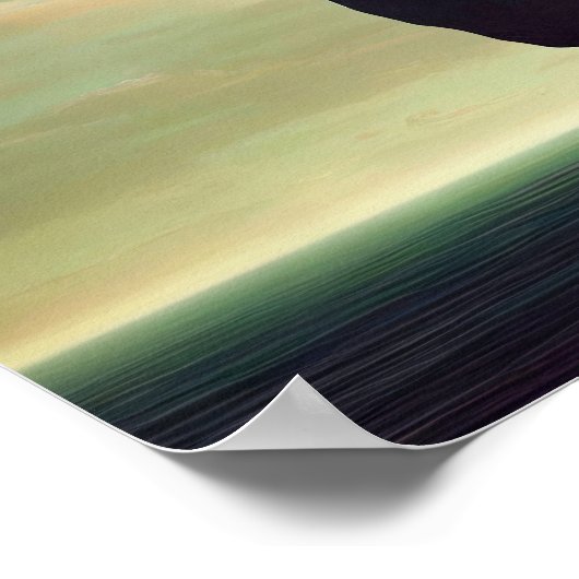 Paaseiland Rock Statue Poster (Hoek)