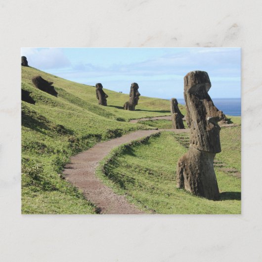 Paaseilandbeelden op Hill Briefkaart (Voorkant)