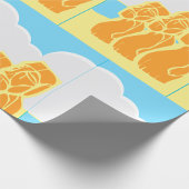 paaseilanden Moai: Historisch verpakkingspapier Cadeaupapier