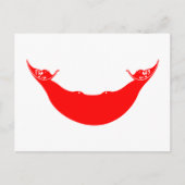 Paaseilandvlag Briefkaart (Voorkant)