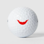 Paaseilandvlag Golfballen (Voorkant)