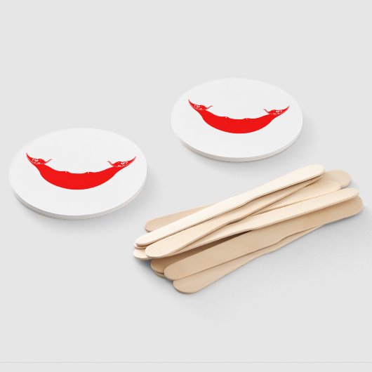 Paaseilandvlag Handwaaier (Niet-gemonteerd)