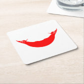 Paaseilandvlag Kartonnen Onderzetters (Schuin)