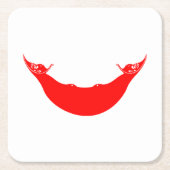 Paaseilandvlag Kartonnen Onderzetters (Voorkant)