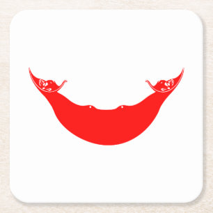 Paaseilandvlag Kartonnen Onderzetters