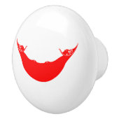 Paaseilandvlag Keramische Knop (Rechts)