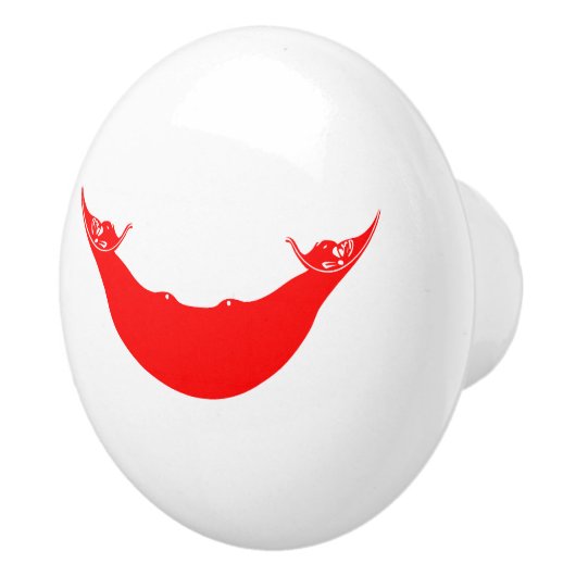 Paaseilandvlag Keramische Knop (Rechts)