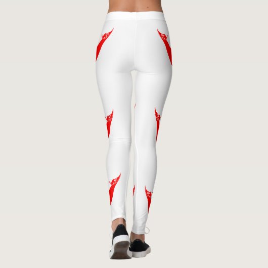 Paaseilandvlag Leggings (Achterkant)