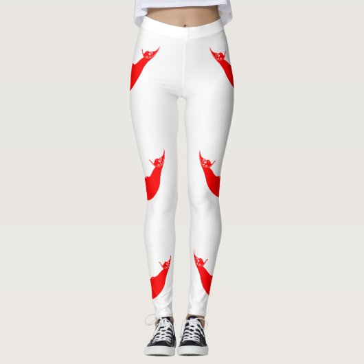 Paaseilandvlag Leggings (Voorkant)