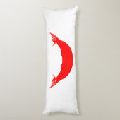 Paaseilandvlag Lichaamskussen (Achterkant (Verticaal))