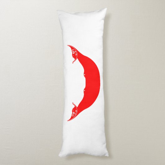 Paaseilandvlag Lichaamskussen (Achterkant (Verticaal))