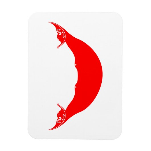 Paaseilandvlag Magneet (Verticaal)