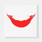 Paaseilandvlag Magneet (Voorkant)