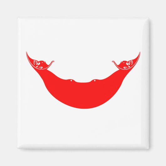 Paaseilandvlag Magneet (Voorkant)