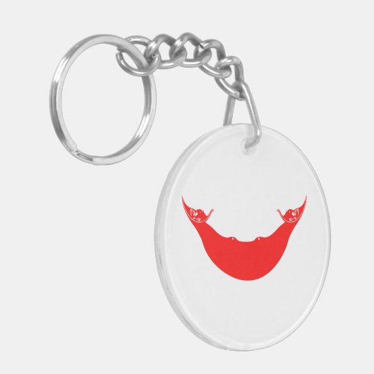 Paaseilandvlag Sleutelhanger (Voorkant Links)