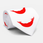 Paaseilandvlag Stropdas (Opgerold)