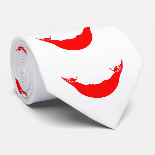 Paaseilandvlag Stropdas (Opgerold)